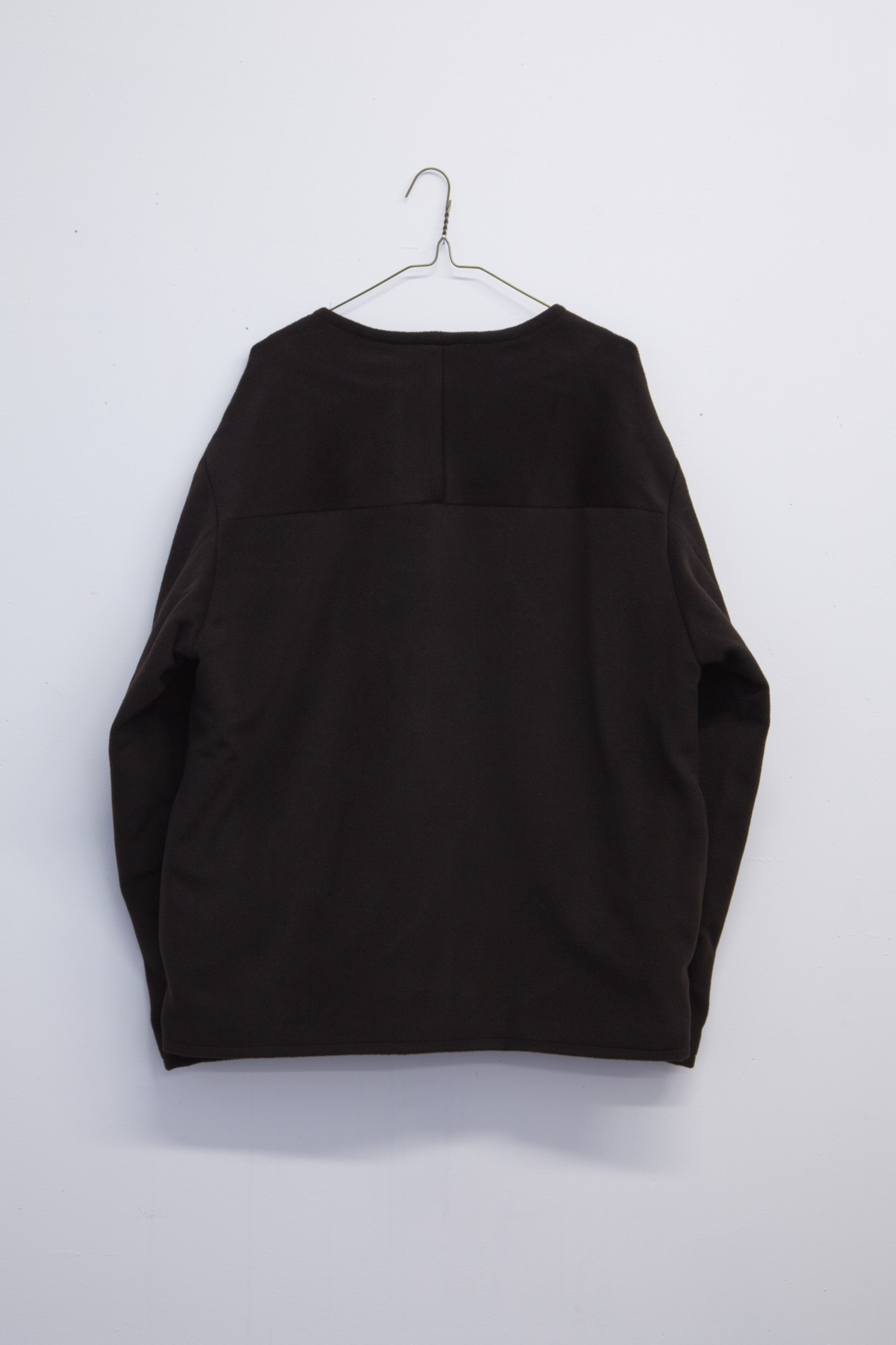 silk and cotton lined cashmere wool coat
