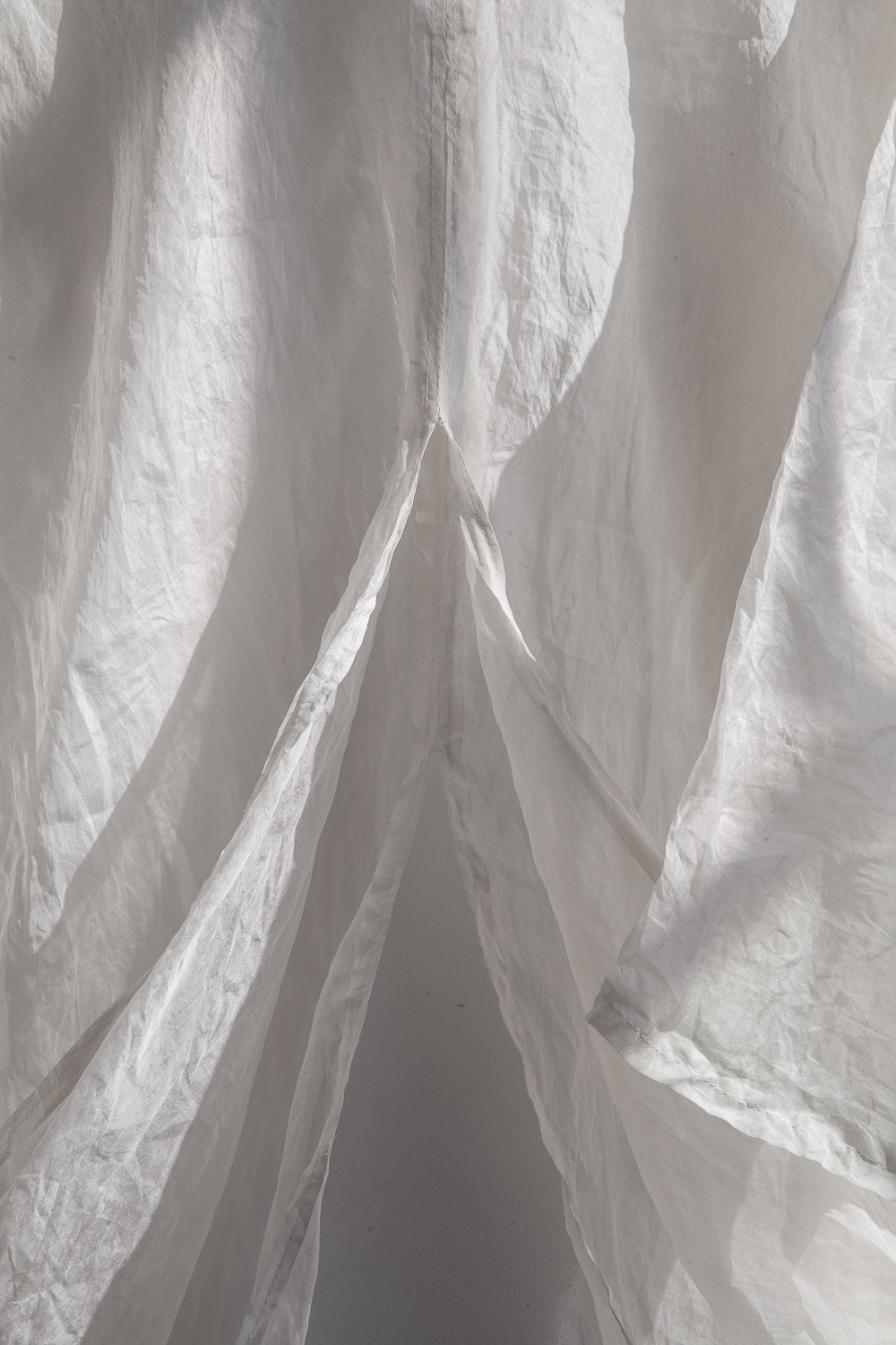 silk organza pullover shirt