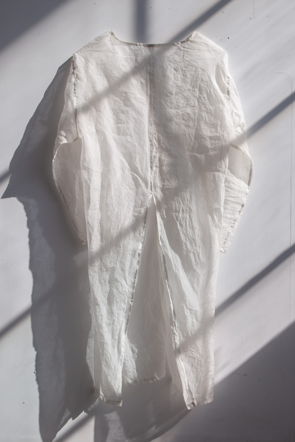 silk organza pullover shirt