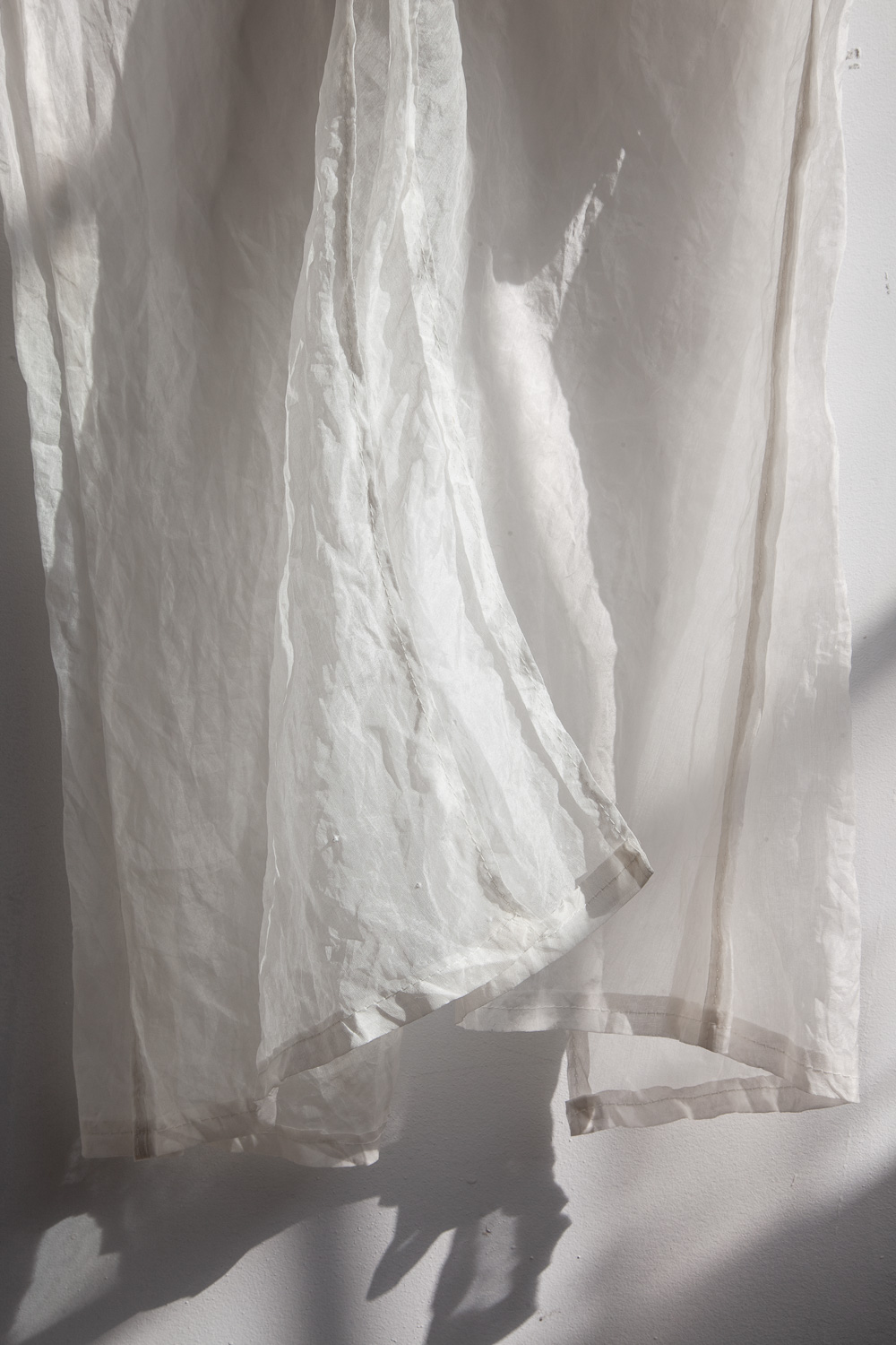 silk organza pullover shirt