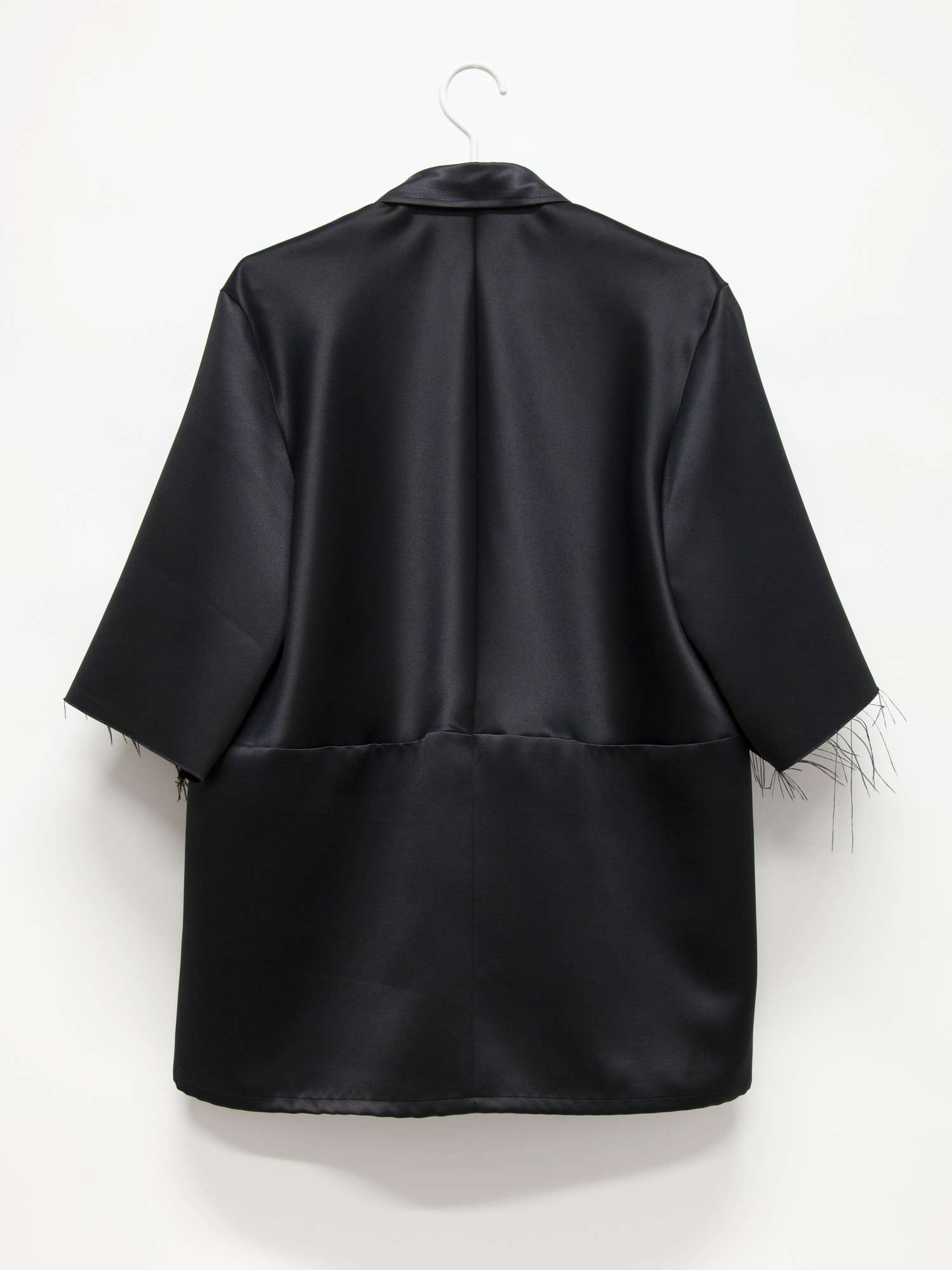 polyester heavy satin shirt for katie