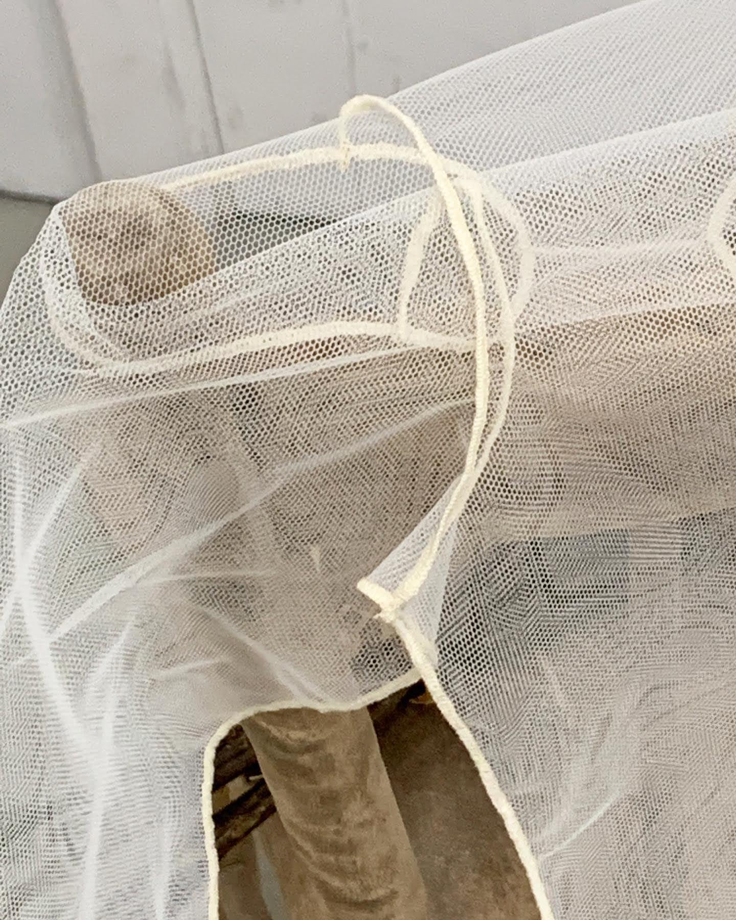 stretch tulle top
