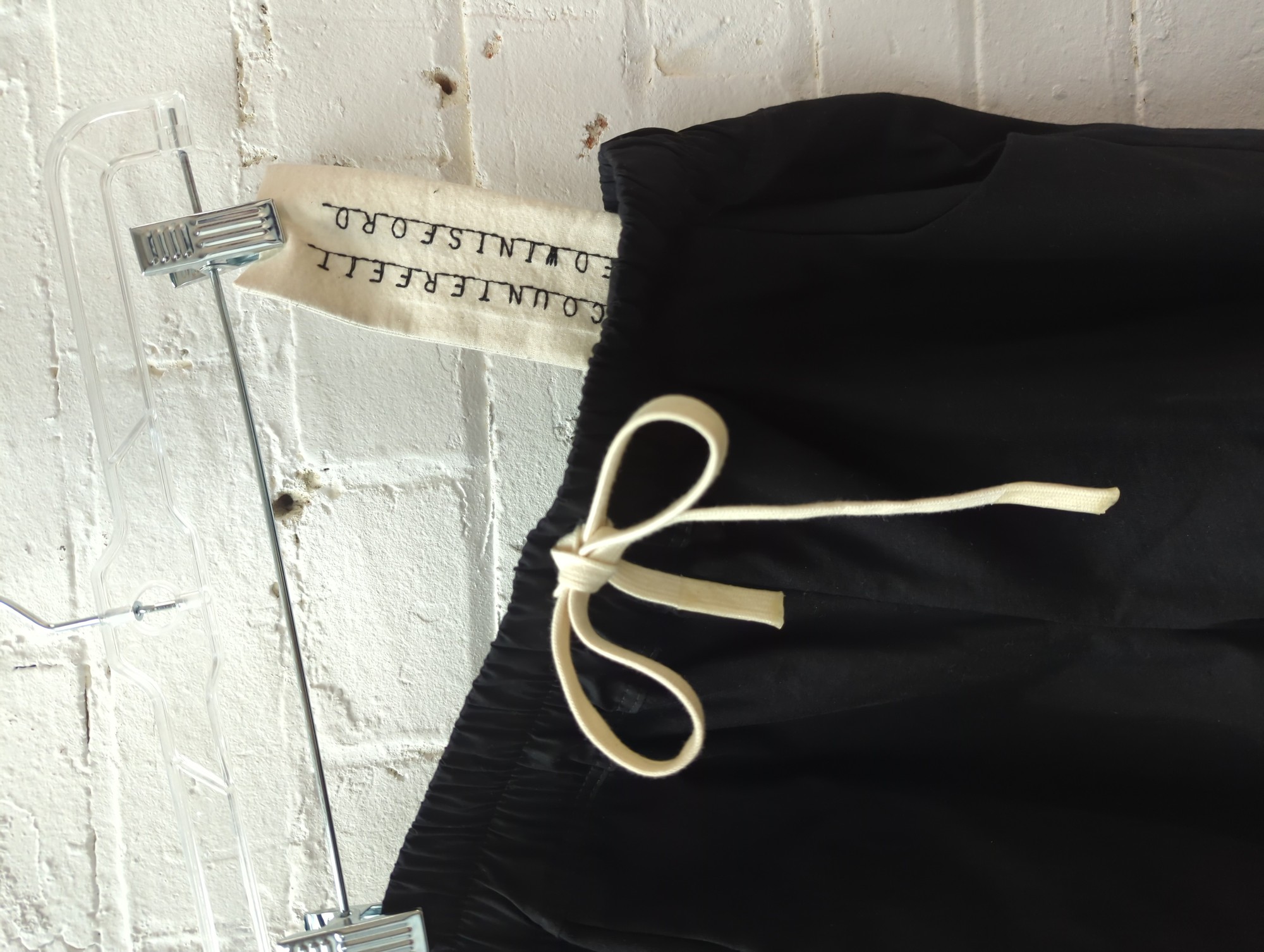 cotton jersey knit doubled shorts